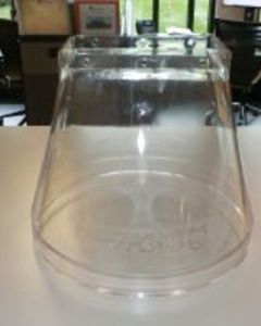 BOOT,TRANSFER,SINGLE,STRAIGHT,16",TRANSPARENT CLEAR PC